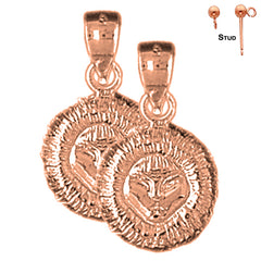 14K or 18K Gold Eskimo Earrings