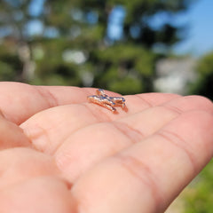 14K or 18K Gold Wolf Pendant