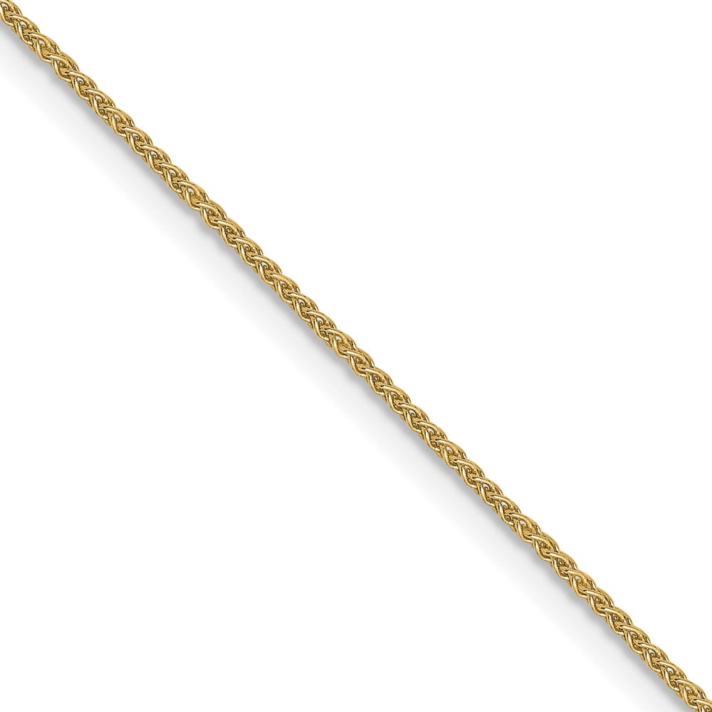 10K Yellow Gold .8mm Spiga (Wheat) Chain