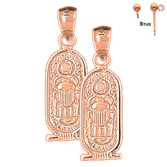 14K or 18K Gold Good Luck Charms Earrings