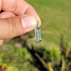 10K, 14K or 18K Gold Playing Cards, Ace And King of Diamonds Pendant