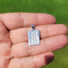 Spielkartenanhänger aus 10 Karat, 14 Karat oder 18 Karat Gold mit Ass und Bube