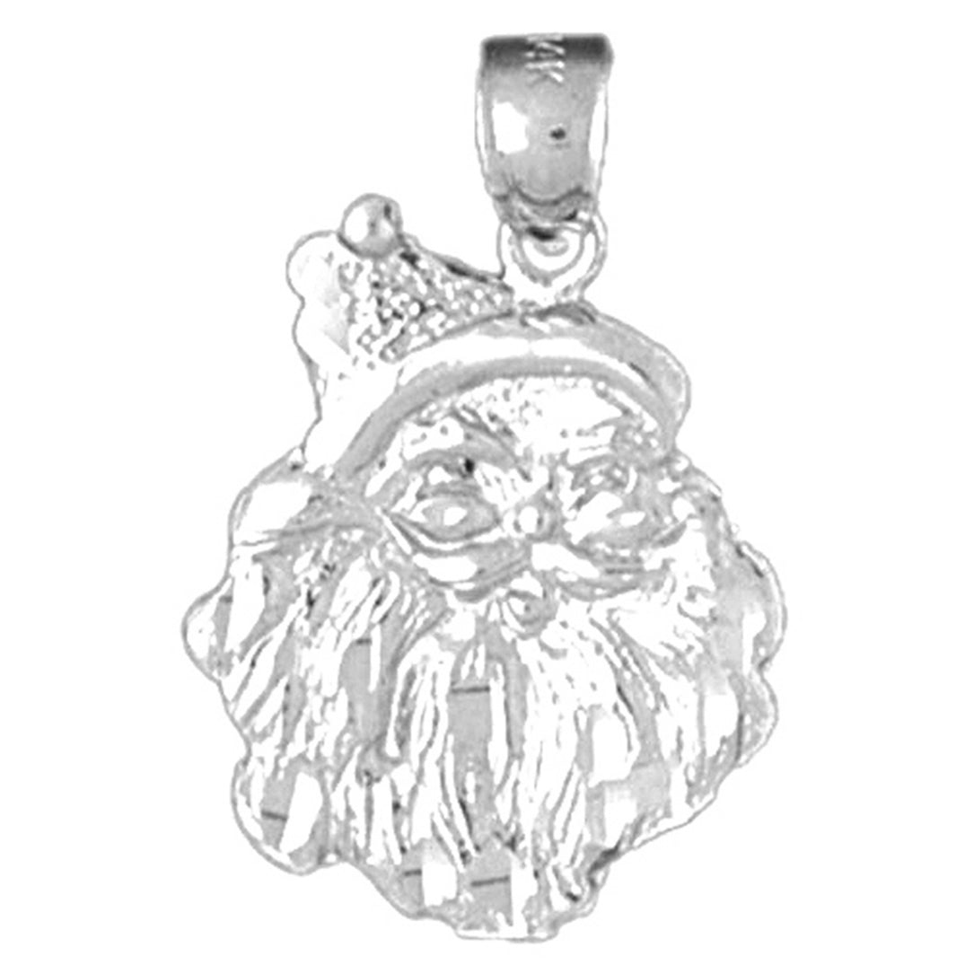14K or 18K Gold Santa Clause Pendant