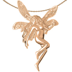 10K, 14K oder 18K Gold Feenanhänger