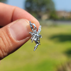 14K or 18K Gold Fairy Pendant