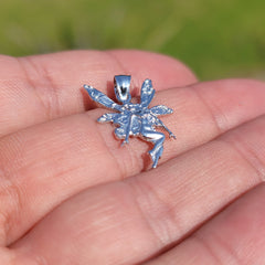 14K oder 18K Gold Feenanhänger