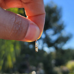 14K oder 18K Gold Totenkopf Anhänger