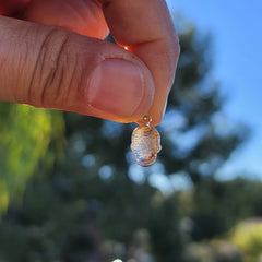 14K oder 18K Gold Totenkopf Anhänger