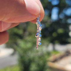 10K, 14K or 18K Gold Devil With Pitch Fork Pendant