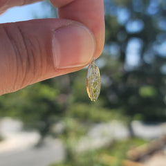 14K oder 18K Gold Kürbis Anhänger