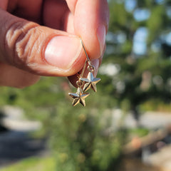 Colgante Estrella de Oro de 14K o 18K