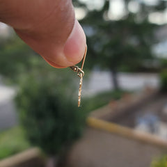 14K or 18K Gold Sun Pendant