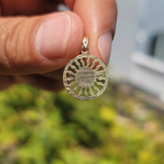 14K or 18K Gold Sun Pendant