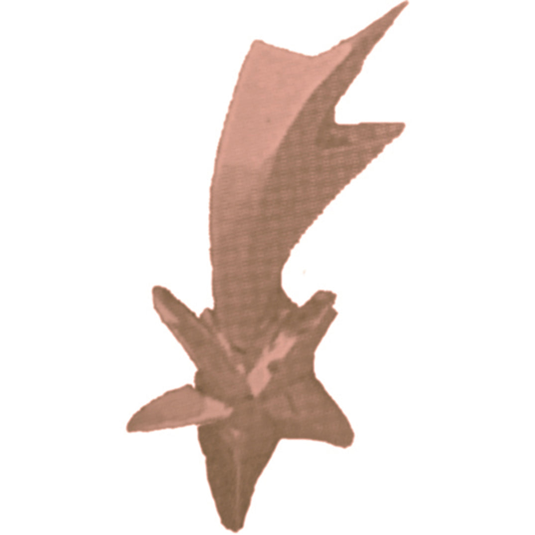 14K or 18K Gold Shooting Star Pendant