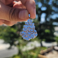 10K, 14K or 18K Gold Nugget Pendant