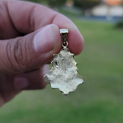 10K, 14K or 18K Gold Nugget Pendant