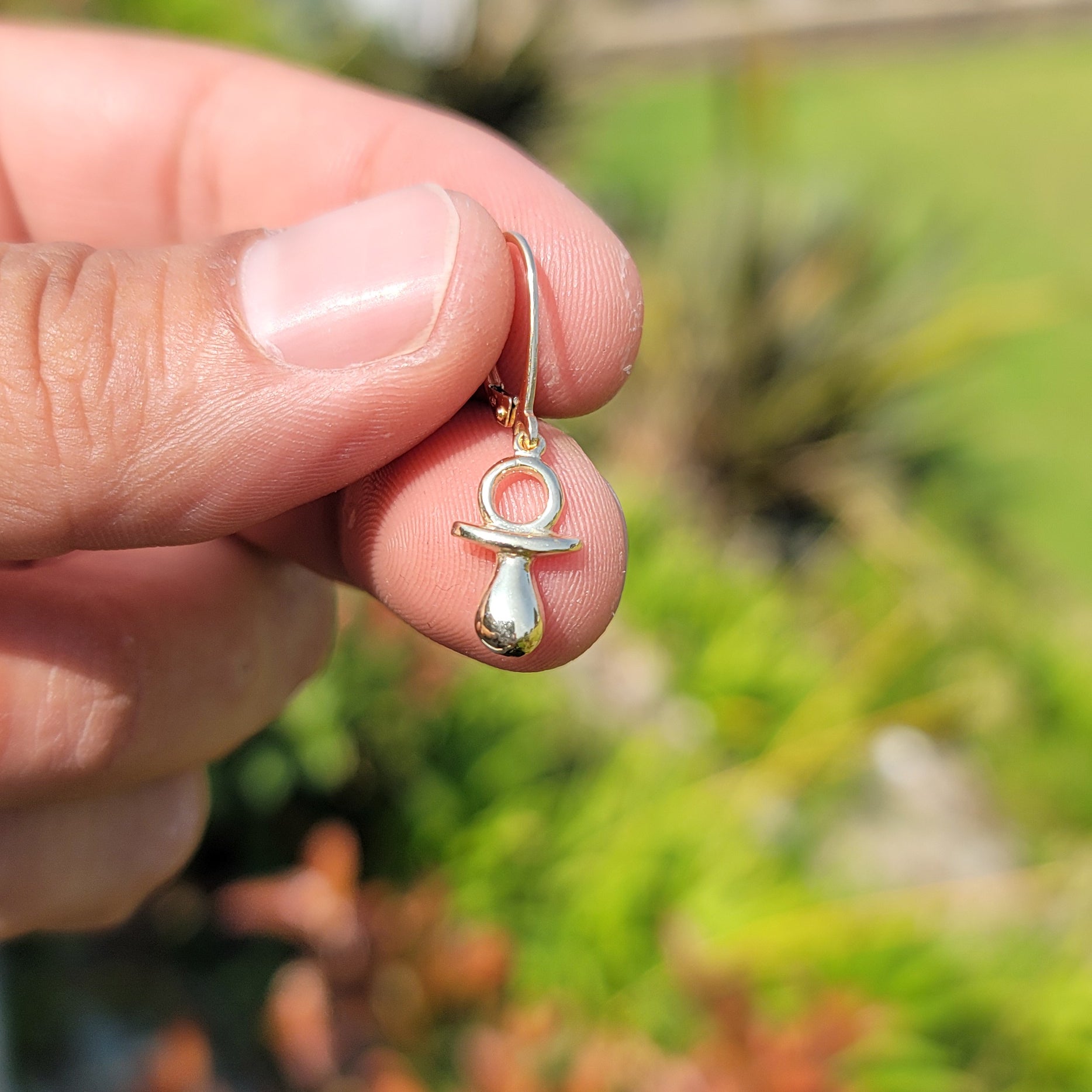 14K or 18K Gold Pacifier Pendant