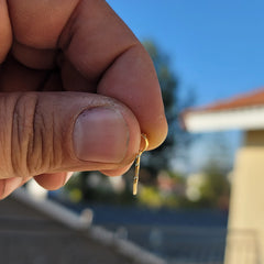 Colgante de caballo balancín de oro de 14 quilates o 18 quilates