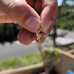 14K or 18K Gold Ballerina Pendant