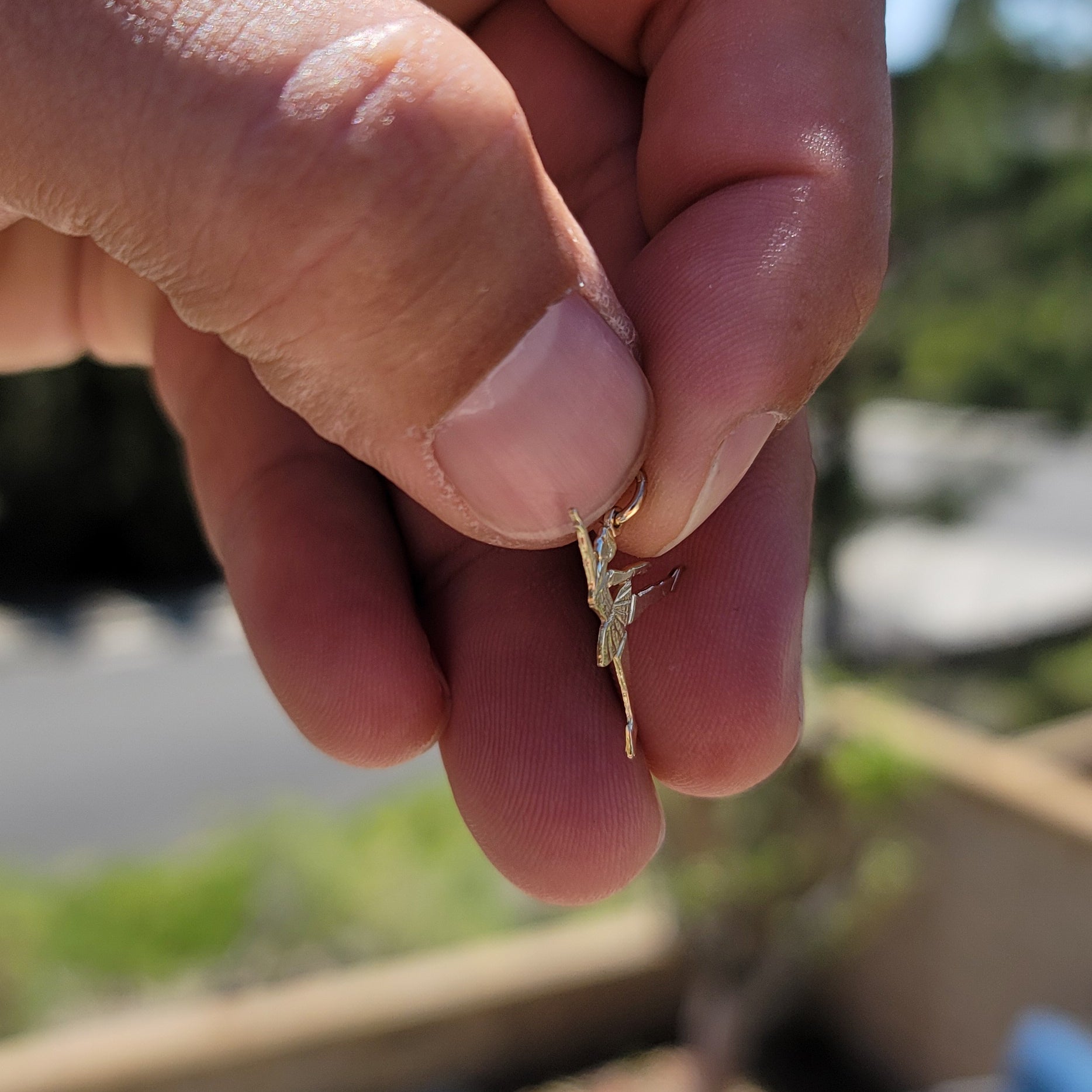 14K or 18K Gold Ballerina Pendant