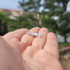 14K or 18K Gold Ballroom Dancers Pendant