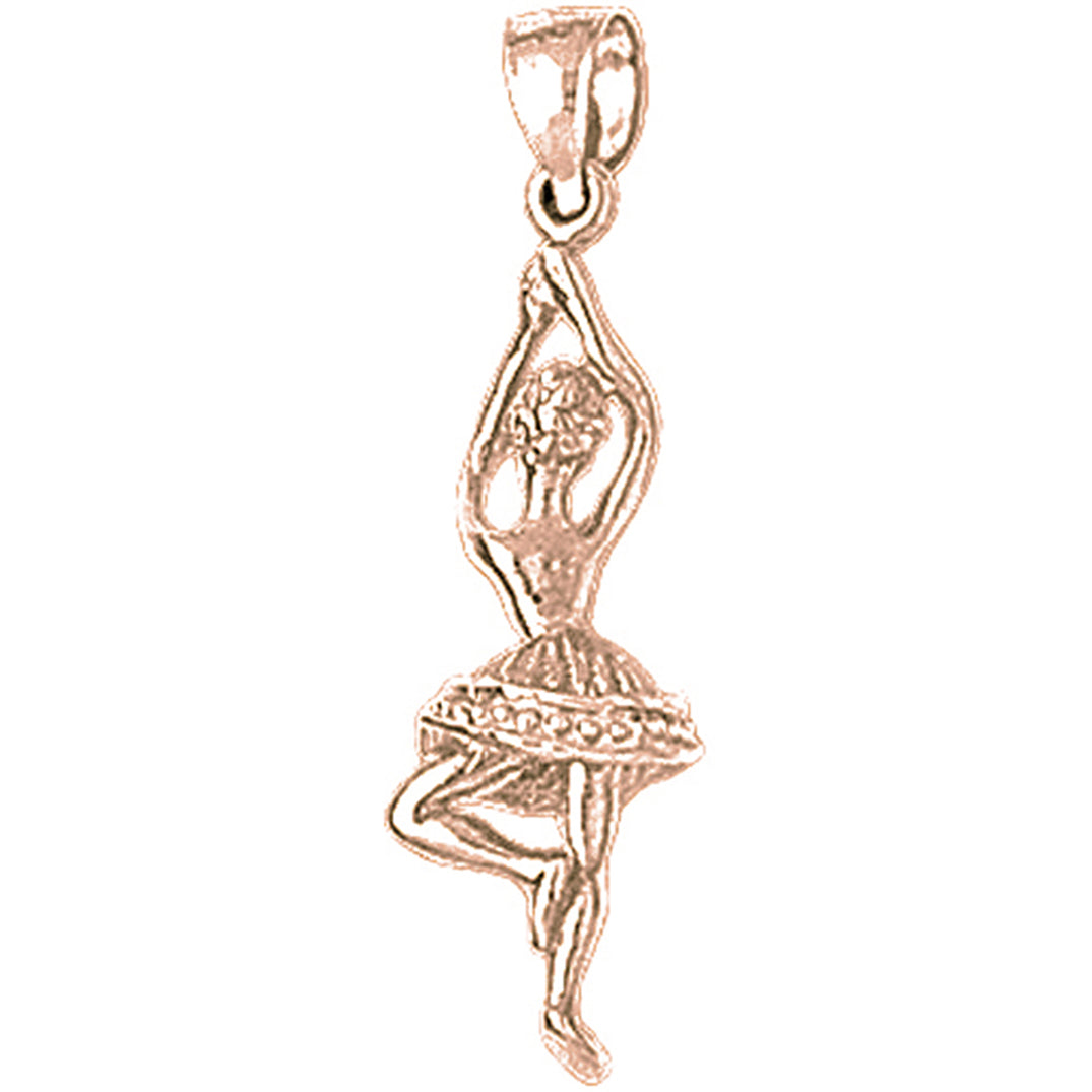 10K, 14K or 18K Gold Pass? Ballerina Pendant