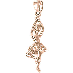 10K, 14K or 18K Gold Pass? Ballerina Pendant
