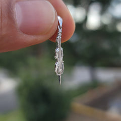 14K or 18K Gold Violin, Viola Pendant