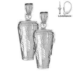 14K or 18K Gold Congas Earrings