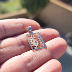 14K or 18K Gold Musical Notes Pendant