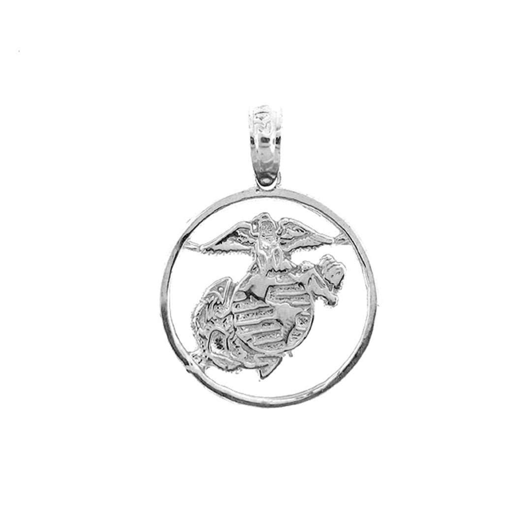 14K or 18K Gold Marines Pendant