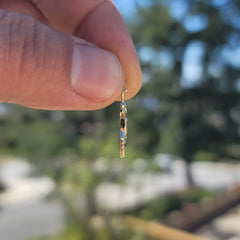 Colgante de la Marina de los Estados Unidos USN de oro de 14 quilates o 18 quilates