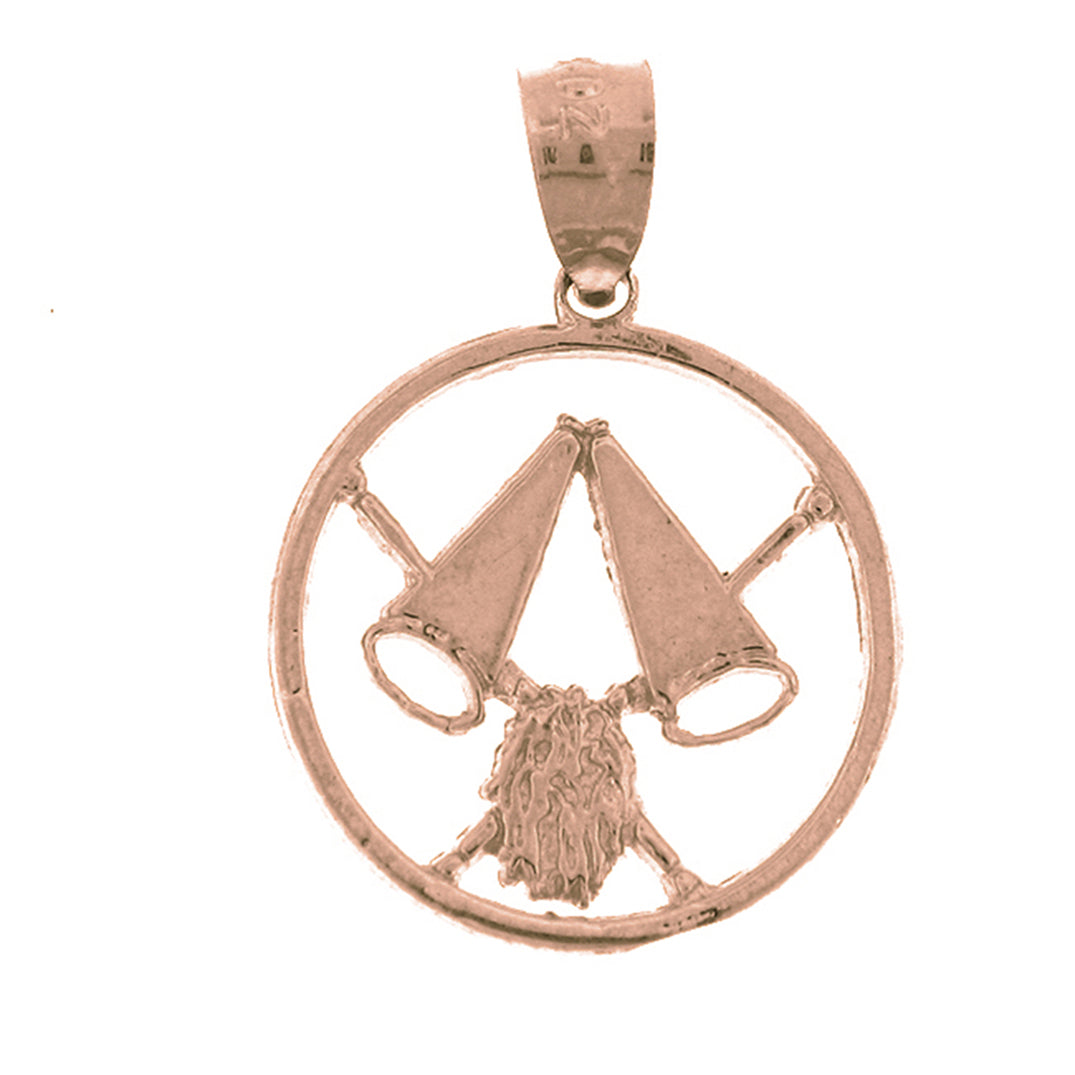 14K or 18K Gold Pom Pom Pendant