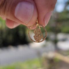 14K oder 18K Gold Viola, Violinenanhänger