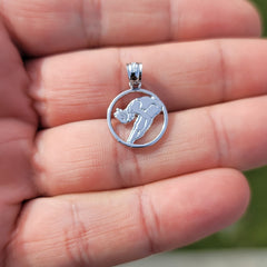 14K oder 18K Gold Turner Anhänger