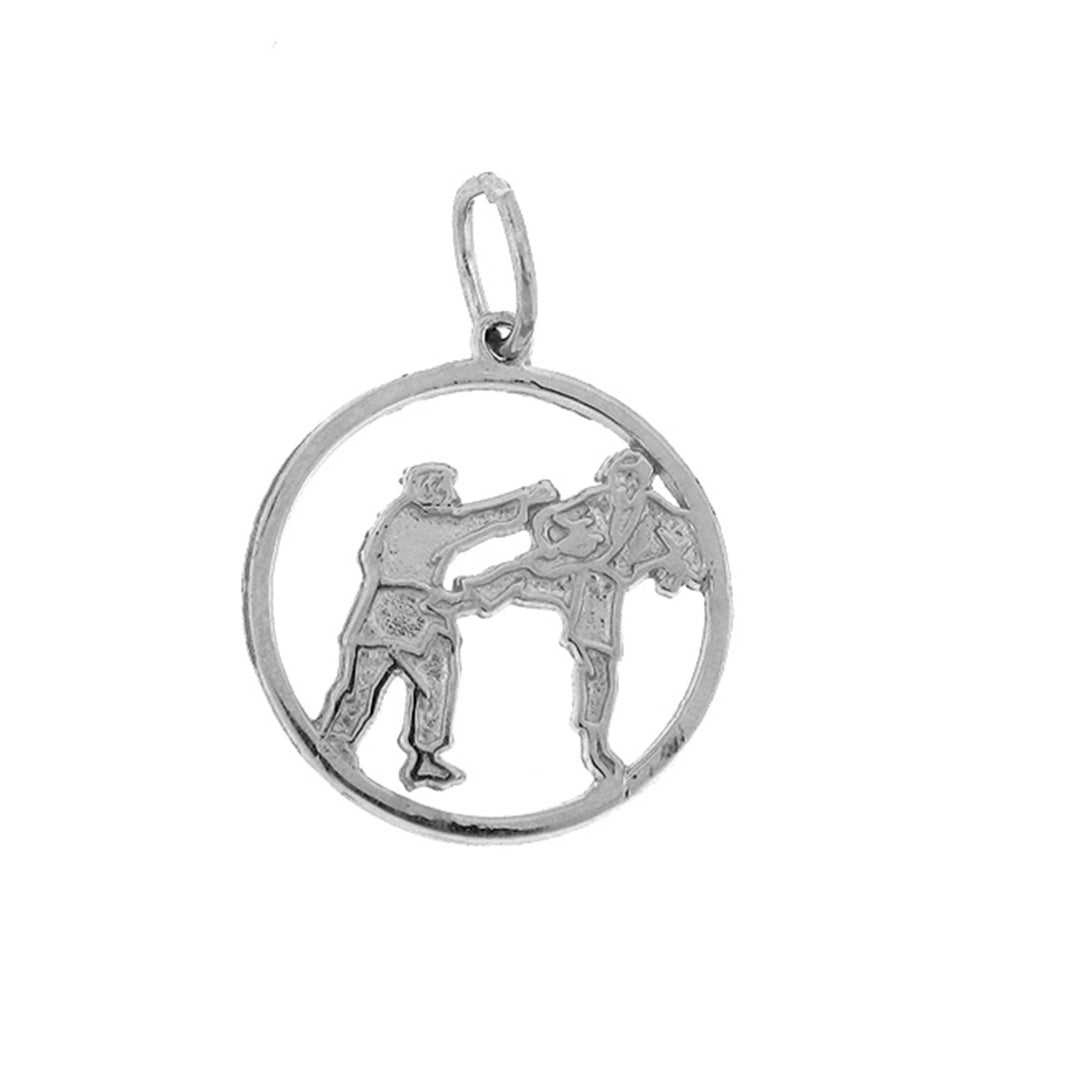 14K or 18K Gold Karate Pendant