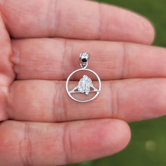 14K or 18K Gold Wrestler Pendant