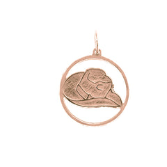 14K or 18K Gold Cowboy Hat Pendant