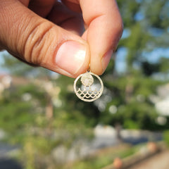 14K or 18K Gold Water Polo Pendant