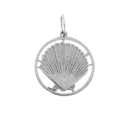 14K or 18K Gold Shell Pendant