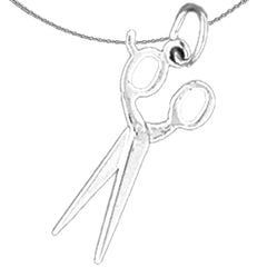 Colgante Tijeras de Oro de 14K o 18K