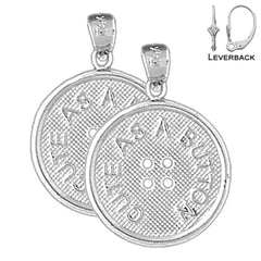 14K or 18K Gold "Cute As A Button" Button Earrings