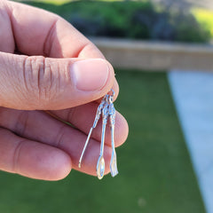 3D-Kleiderbügel-Anhänger aus 10 Karat, 14 Karat oder 18 Karat Gold