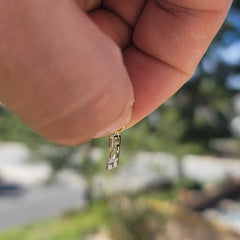 14K or 18K Gold Sewing Machine Pendant