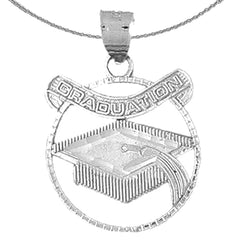 10K, 14K or 18K Gold Graduation Cap, Hat Pendant