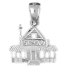 14K or 18K Gold School Pendant