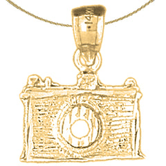14K oder 18K Gold Kamera Anhänger
