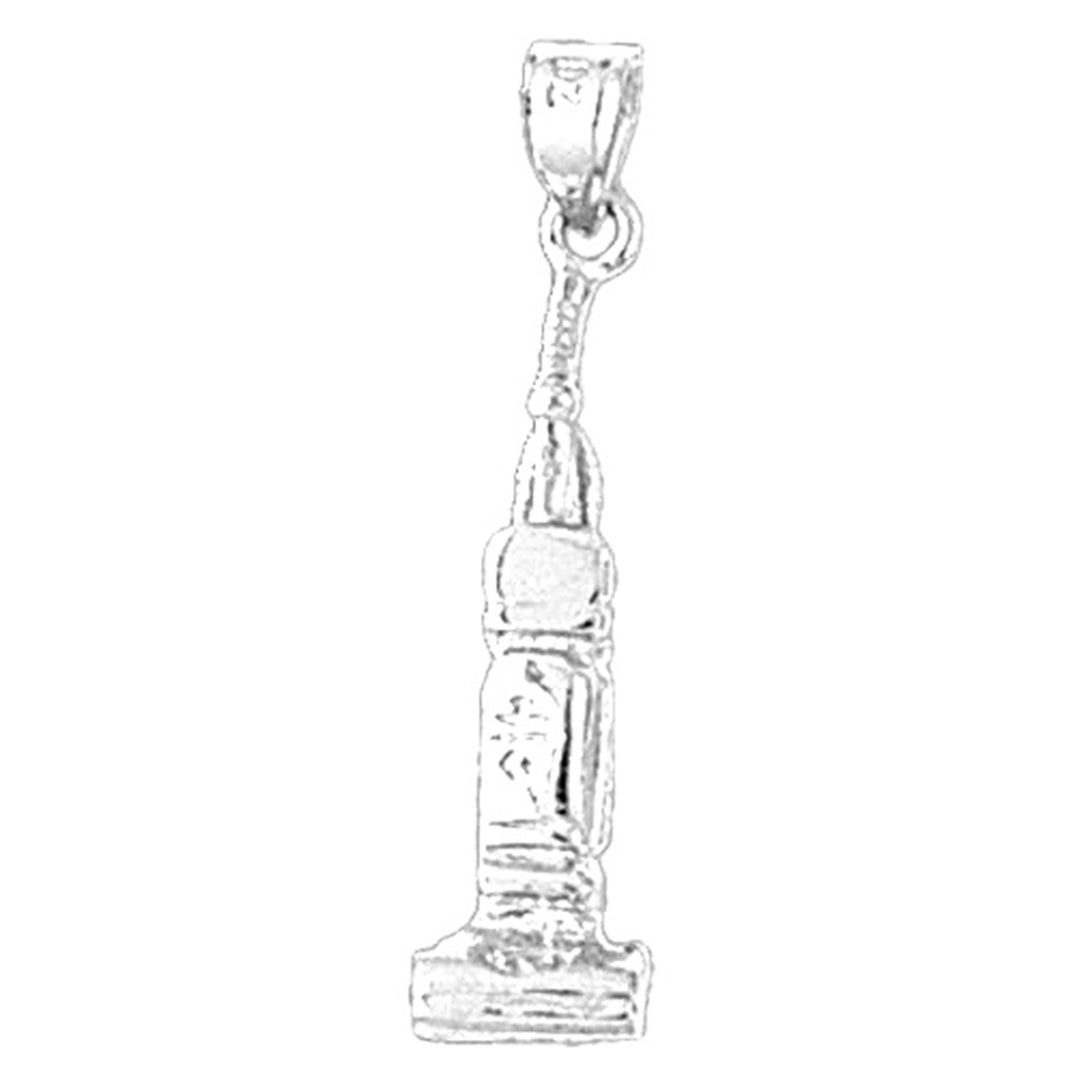 10K, 14K or 18K Gold Vacuum Pendant