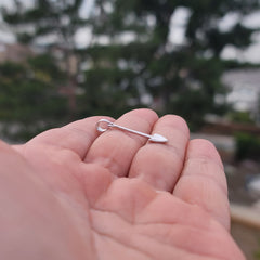 14K or 18K Gold 3D Shovel Pendant