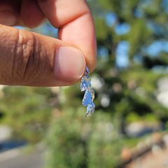 10K, 14K or 18K Gold Fig Leaf Pendant